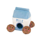Jouet d’occupation en peluche pour chien – Milk et Cookies de Zippypaws