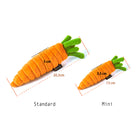 Jouet en peluche Carotte - 2 tailles