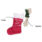 Jouet en peluche Chaussette de Noël