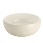 Bol en Céramique pour chien Blanc de Hunter