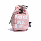 Sac à friandises - Peace.Love.Dog.