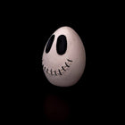 Jouet en caoutchouc naturel Oeuf - Halloween Scream (9 x 7 x 7 cm)